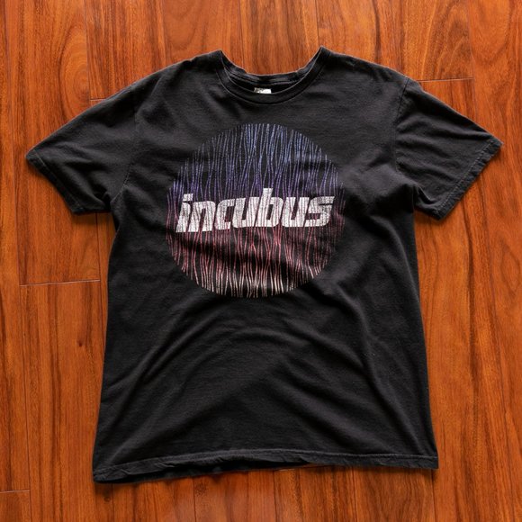 Incubus Other - Incubus Bay Island Band Logo Tee T-Shirt